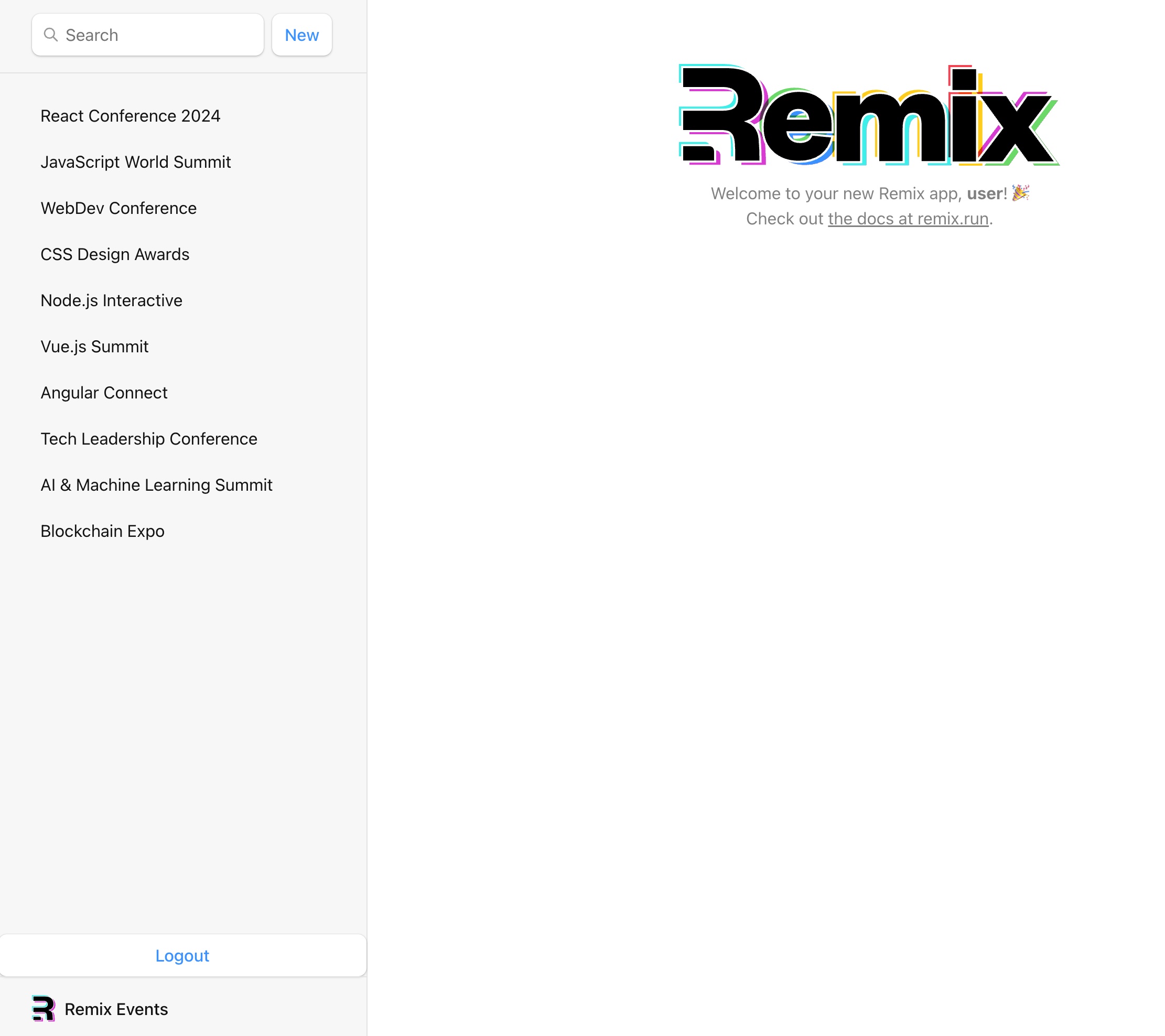 Remix user name